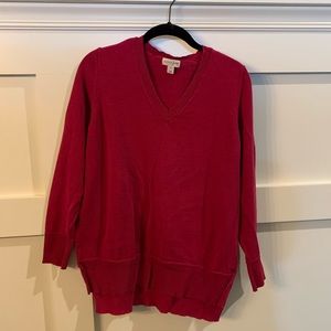 Madison Jules V-Neck Lightweight Sweater (XL)